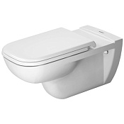 Duravit D-Code Унитаз подвесной 36x70 см, крышка-сиденье отдельно, цвет: белый 22280900002