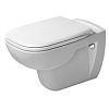 Duravit D-Code Унитаз подвесной 35,5x54,5 см, цвет: белый глянцевый 25350900002
