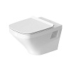 Duravit DuraStyle Унитаз подвесной безободковый, с креплением, 37x54 см, цвет: белый 2538090001