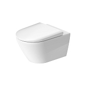 Duravit D-Neo Унитаз подвесной безободковый, с креплением, 37x54 см, цвет: белый 25770900001