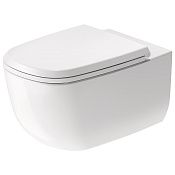 Duravit Aurena Унитаз подвесной безободковый, с креплением, 36,5x57 см, цвет: белый 259809AA00