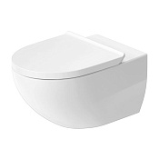 Duravit Architec Унитаз подвесной безободковый, с крышкой-сиденьем, 36,5x57,5 см, цвет: белый 45726900A1