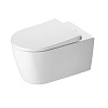 Duravit Bento Starck Box Унитаз подвесной 37x57 безободковый с крышкой микролифт, цвет: белый глянц. 45930920A1
