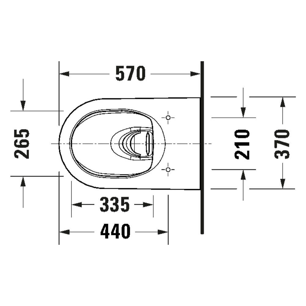 Duravit Bento Starck Box Унитаз подвесной 37x57 безободковый с крышкой микролифт, цвет: белый глянц. 45930920A1