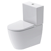 Duravit Bento Starck Box Чаша унитаза напольная с крышкой-сиденье, без бачка 39x65 см, цвет: белый D4600400