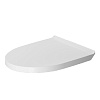 Duravit DuraStyle Крышка-сиденье для унитаза съемная, без микролифта, крепл. нерж. сталь, цвет:белый 0020710000