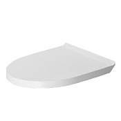 Duravit DuraStyle Крышка-сиденье для унитаза съемная, без микролифта, крепл. нерж. сталь, цвет:белый 0020710000