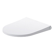 Duravit Bento Starck Box Крышка-сиденье для унитаза, с микролифтом, крепл. нерж. сталь, цвет: белый 0026590000