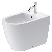 Duravit Bento Starck Box Биде напольное 36x60 см, с 1 отв. под смеситель и переливом, цвет: белый 2299103000