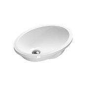 Catalano Italy Раковина встраиваемая снизу 57x42 см, с переливом, покр Cataglaze, цвет: белый глянц. 0727570001