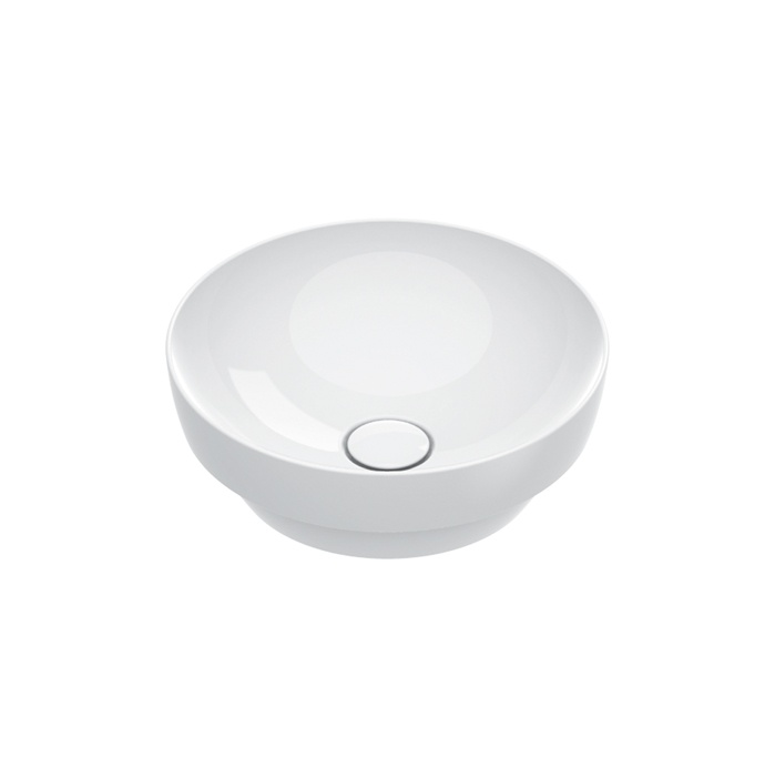 Catalano Sfera Раковина чаша d45x14h см, без перелива, покрытие Cataglaze, цвет: белый глянцевый 0524450001