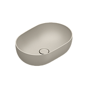 Catalano Sfera Раковина чаша 50x35x16h см, без перелива, покрытие Cataglaze, цвет: sabbia матовый 0522500029