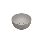 Catalano Sfera Раковина чаша d32x14h см, без перелива, покрытие Cataglaze, цвет: tortora матовый 0523320032