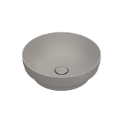 Catalano Sfera Раковина чаша d45x14h см, без перелива, покрытие Cataglaze, цвет: tortora матовый 0524450032