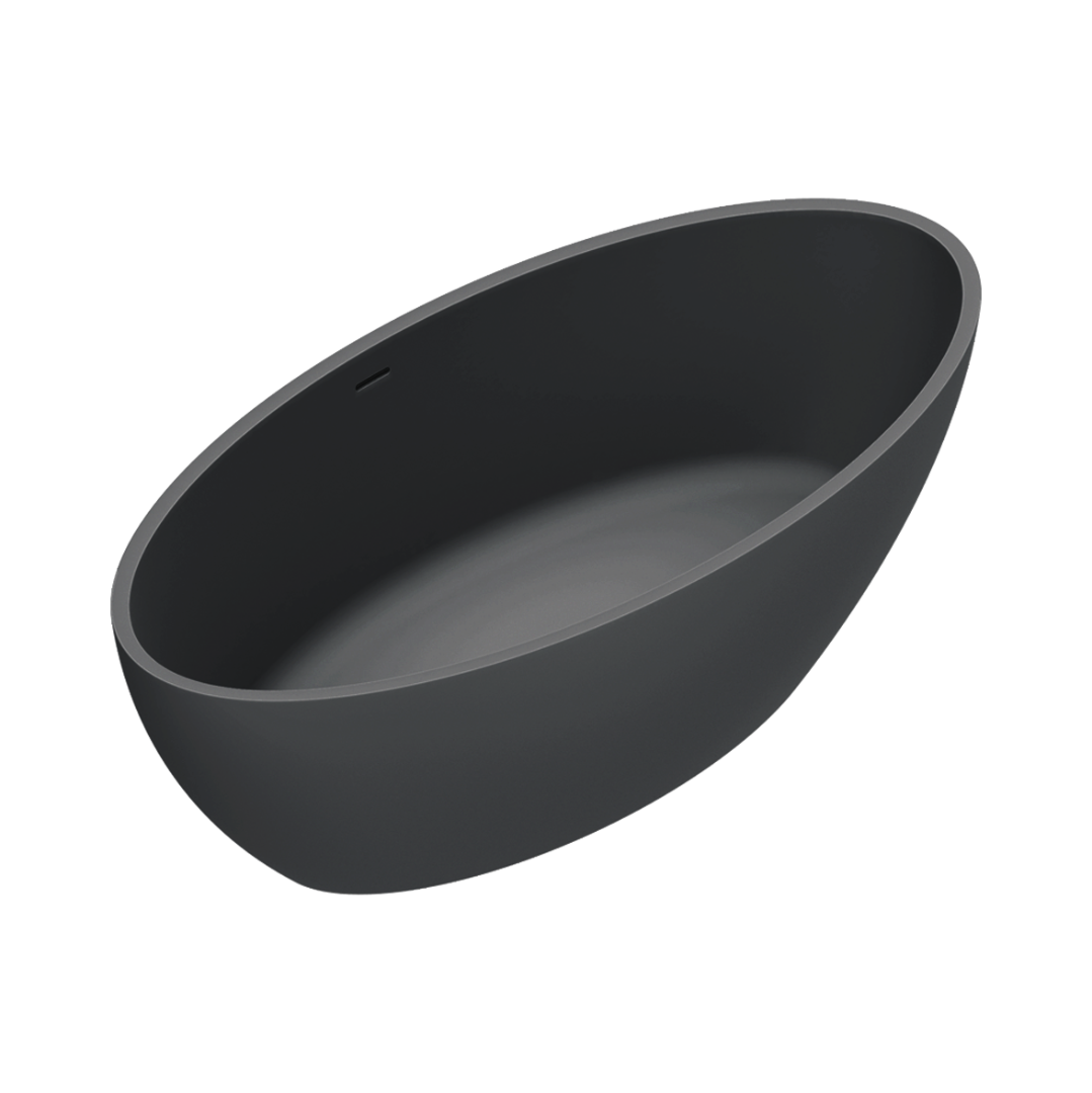 Catalano Vasca Ванна отдельностоящая 165x80 см, цвет: черный матовый 7239010022