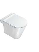 Catalano Zero Унитаз приставной 35x55 см, покрытие Cataglaze, цвет: белый глянцевый 1VP5500