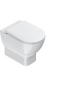 Catalano Sfera Унитаз приставной безободковый 35x54 см смыв торнадо Cataglaze, цвет: белый глянцевый 1VPS54RECO00