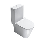 Catalano Zero Унитаз напольный моноблок 35x62 см, покрытие Cataglaze, цвет: белый глянцевый 1MPZN00 / 1CMSZ00