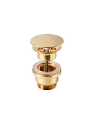 Catalano Донный клапан для раковины без перелива, цвет: gold 9050510062