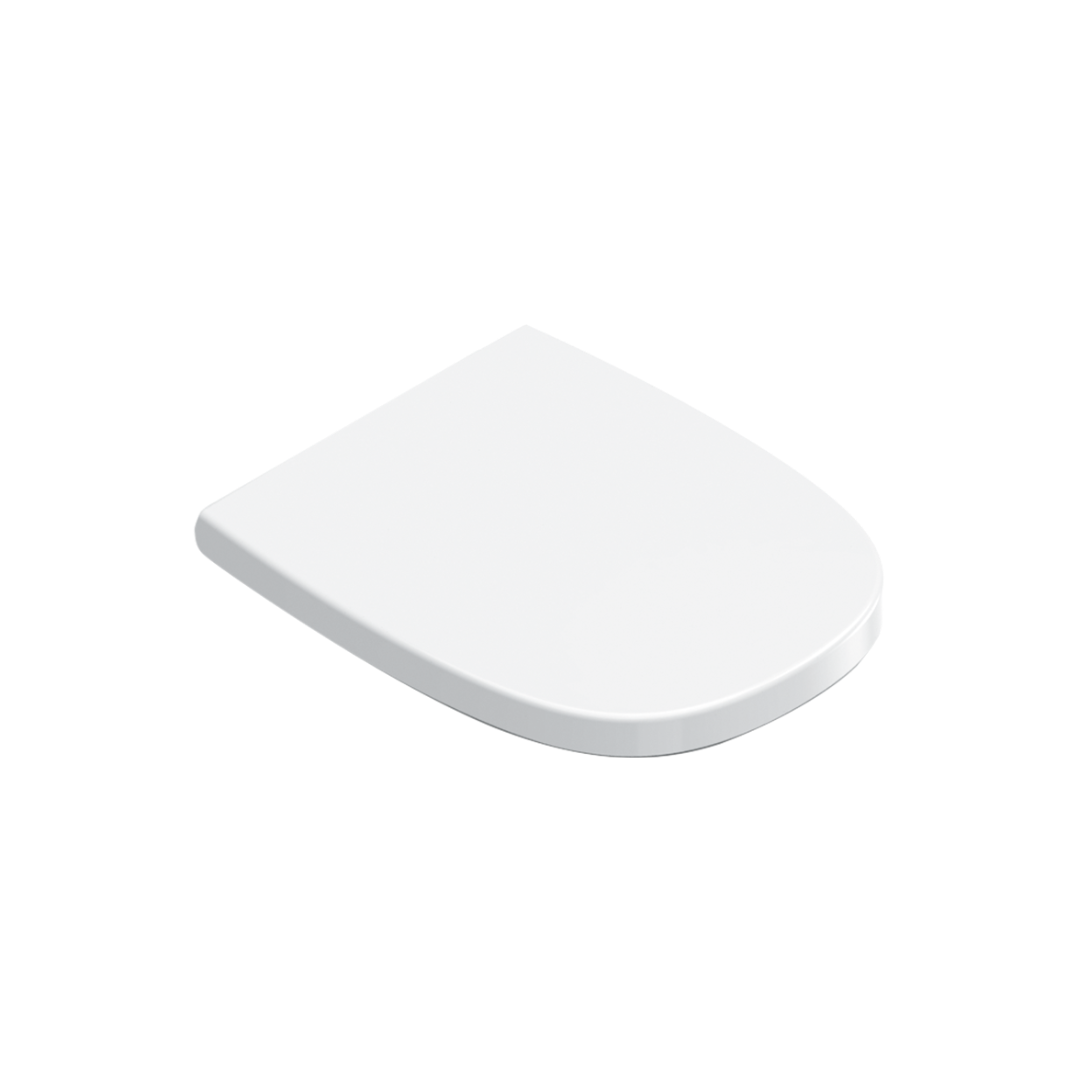 Catalano Alvea Крышка-сиденье для унитаза с микролифтом, цвет: белый глянцевый 0651100001