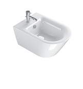 Catalano Zero Биде подвесное 35x55 см, 1 отв, с переливом, покрытие Cataglaze, цвет: белый глянцевый 1BS55NR00