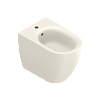Catalano Sfera Биде приставное 35x55 см, 1 отв., с переливом, покр. Cataglaze, цвет: lino матовый 0519551030