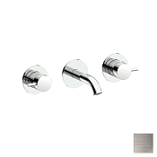Almar Round Смеситель для раковины, внешняя часть, излив 13,5 см, цвет: nickel brushed E210055.NB