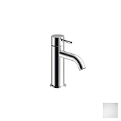 Almar Round Смеситель для раковины на 1 отверстие, без д/к, излив 11,8 см, цвет: matt white E214000.MW