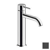 Almar Round Смеситель для раковины на 1 отвер., без д/к, излив 15,3 см, цвет: brushed absolute black E214001.AB