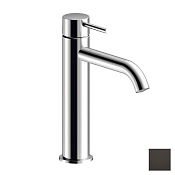 Almar Round Смеситель для раковины на 1 отверстие, без д/к, излив 15,3 см, цвет: polished deep black E214001.DB