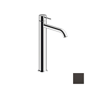 Almar Round Смеситель для раковины на 1 отвер., без д/к, излив 18,8 см, цвет: polished deep black E214002.DB