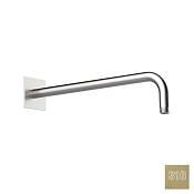 Almar Square Кронштейн для верхнего душа настенный 35 см, цвет: 316 PVD brushed high brass E021095.HB316