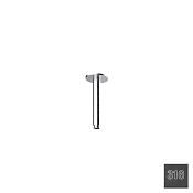 Almar Round Кронштейн для верхнего душа потолочный 10 см, цвет: 316 PVD brushed absolute black E021098.AB316