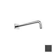 Almar Square Кронштейн для верхнего душа настенный 35 см, цвет: PVD brushed absolute black E021112.AB