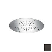Almar Round 380 Потолочный душ d38 см, встраиваемый, 1 режим, цвет: PVD polished deep black E044065.DB