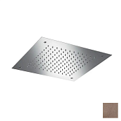 Almar Square 380 Потолочный душ 38х38 см, встраиваемый, 1 режим, цвет: PVD brushed copper E044066.CO