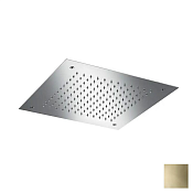 Almar Square 380 Потолочный душ 38х38 см, встраиваемый, 1 режим, цвет: PVD polished gold E044066.GO