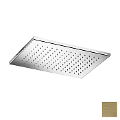 Almar Square Верхний душ без кронштейна 39х26 см, 1 режим, цвет: PVD brushed high brass E044082.HB