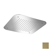 Almar Kuky 420 Потолочный душ 42х42 см, встраиваемый, 1 режим, цвет: PVD brushed high brass E044096.HB