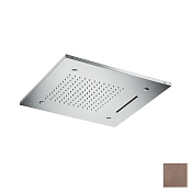 Almar Square 500 Потолочный душ 49,6х49,6 см, встраиваемый, 3 режима, цвет: PVD brushed copper E044139.CO