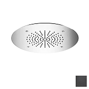 Almar Round 280 Потолочный душ d28 см, встраиваемый, 1 режим, цвет: PVD brushed absolute black E044170.AB