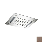 Almar Square 300 Потолочный душ 30х30 см, встраиваемый, 1 режим, цвет: PVD brushed copper E044174.CO