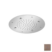 Almar Round 380 Потолочный душ d38 см, встраиваемый, 2 режима, цвет: PVD brushed copper E044219.CO
