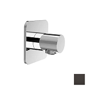 Almar Kuky Шланговое подключение для лейки с держателем, цвет: PVD polished deep black E095038.DB