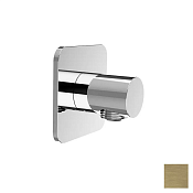 Almar Kuky Шланговое подключение для лейки с держателем, цвет: PVD brushed high brass E095038.HB