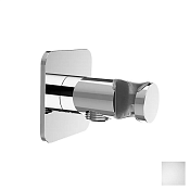 Almar Kuky Шланговое подключение для лейки с держателем, цвет: matt white E095041.MW