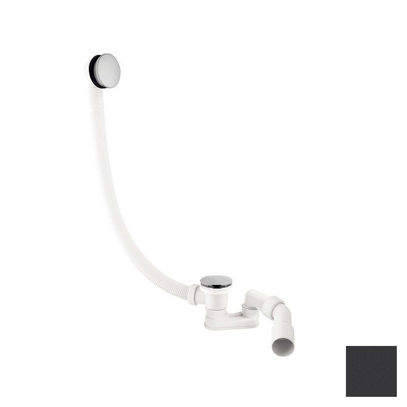 Almar Mixers Слив-перелив для ванны, цвет: matt black E096003.MB