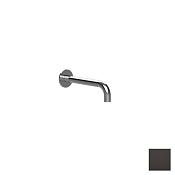 Almar Round Излив настенный для ванны 24 см, цвет: PVD polished deep black E098007.DB