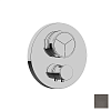 Almar Core Round Термостат для душа, внешняя часть на 3 потребителя, цвет: PVD brushed gun metal E176633.GM