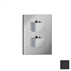 Almar Core Square Термостат для душа, внешняя часть на 1 потребитель, цвет: matt black E176821.MB